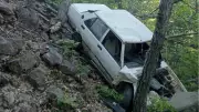 Tokat'ta uçuruma yuvarlanan otomobilin sürücüsü hayatını kaybetti