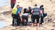 Trabzon'da Baba Oğlunu Kurtardı Ama Kendisi Boğuldu