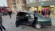 Yozgat'ta freni patlayan otomobil iki araca çarptı: 6 yaralı