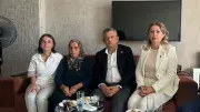 Özgür Özel, Gülistan Doku’nun ailesini Diyarbakır'da ziyaret etti