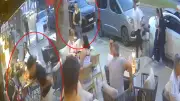 İzmir'de 15 yaşındaki Erdem Demir bıçaklanarak öldürüldü, kafeye sığındığı anlar kamerada