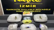 İzmir'de narkotik operasyonu: 15 kilo skunk ele geçirildi, 3 tutuklama
