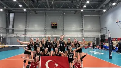 18 Yaş Altı Kadın Milli Voleybol Takımı Avrupa İkincisi Oldu