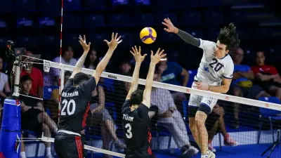 A Milli Erkek Voleybol Takımı, Slovenya'ya 3-1 Mağlup Oldu