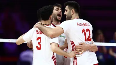 A Milli Erkek Voleybol Takımı Sırbistan'ı 3-0 Mağlup Etti