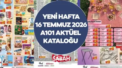 A101 16-29 Temmuz 2026 Aktüel Kataloğu Yayımlandı: Gölgeli Salıncak, Çadır ve Buzluk Termos