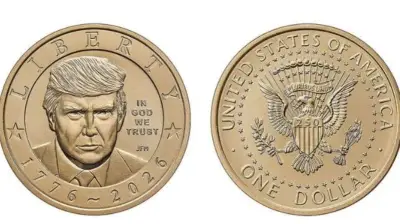 ABD 250. yıl anısına Trump portreli altın para basacak