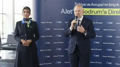 AJet'ten Bodrum'dan Avrupa'ya Direkt Sefer Başlatıyor