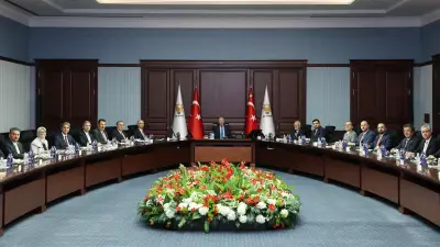 AK Parti MYK, Cumhurbaşkanı Erdoğan başkanlığında toplandı