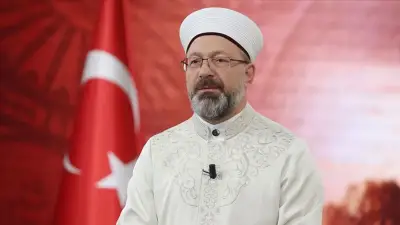Ali Erbaş'tan Deniz Göktaş'a tepki: Edepsizliğin göstergesi