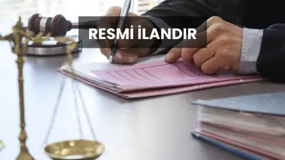 Ankara 15. Sulh Hukuk Mahkemesi'nden Halil AYDIN Mirasçılarına İlan