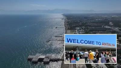 Antalya'ya yabancı turist sayısı 6,5 milyonu aştı, oteller yüzde 100 dolu