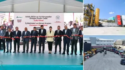 Arnavutköy'de ARFALT Asfalt Tesisi ve 85 Araç Envantere Alındı