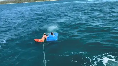 Aydın'da Deniz Yatağıyla Sürüklenen Çocuk Sahil Güvenlik Tarafından Kurtarıldı