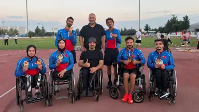 Bağcılar Belediyesi'nden Diyarbakır'da Para Atletizm'de 14 Madalya