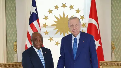 Başkan Erdoğan, Liberya Cumhurbaşkanı Boakai ile Görüştü