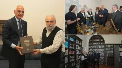Bakan Ersoy, Bilim Tarihçisi Prof. Dr. İhsan Fazlıoğlu ile Görüştü