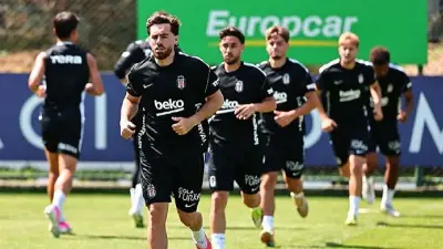 Beşiktaş, Midtjylland Maçı Hazırlıklarını Sürdürdü