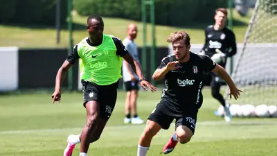 Beşiktaş Midtjylland rövanş hazırlıklarına başladı! Italiano yönetiminde antrenman