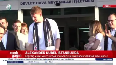 Beşiktaş'ın Yeni Transferi Alexander Nübel İstanbul'da!