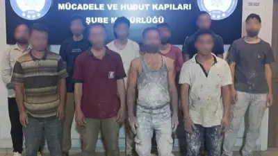 Bursa'da Göçmen Kaçakçılığı Operasyonu: 10 Kaçak İşçi Yakalandı
