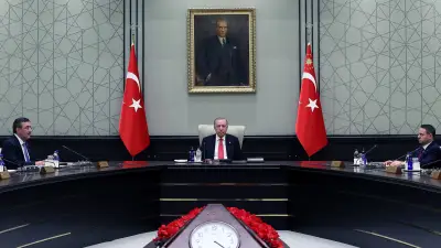 Cumhurbaşkanı Erdoğan Başkanlığında Kabine Toplantısı Başladı