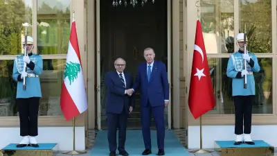 Cumhurbaşkanı Erdoğan, Lübnan Başbakanı Salam'ı İstanbul'da Ağırladı