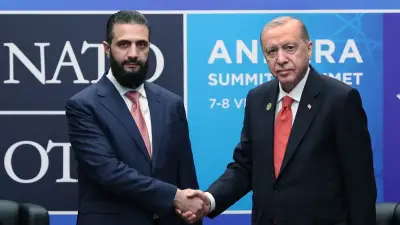Cumhurbaşkanı Erdoğan, Suriye Cumhurbaşkanı Şara ile Görüştü