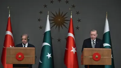 Cumhurbaşkanı Erdoğan ve Pakistan Başbakanı Şerif'ten Ortak Basın Toplantısı