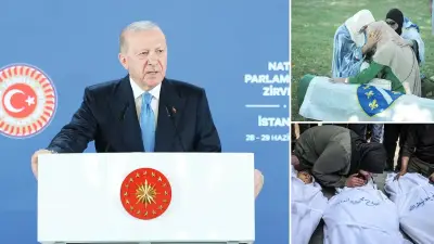 Cumhurbaşkanı Erdoğan'dan Srebrenitsa mesajı: Acımasızca katledildiler