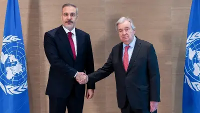 Dışişleri Bakanı Fidan, BM Genel Sekreteri Guterres ile Kritik Görüşme Yaptı