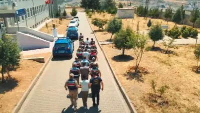Diyarbakır merkezli 6 ilde organize suç örgütü operasyonu: 27 şüpheli yakalandı