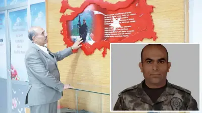 Şehit Polis Halil Hamuryen'in Hatırası Van'daki Okulda Yaşatılıyor