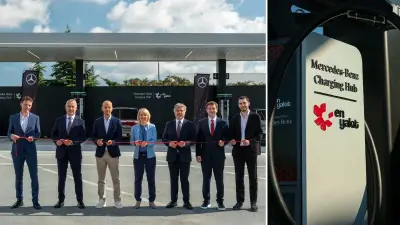 En Yakıt ve Mercedes-Benz'den Premium Şarj Ağı: İlk İstasyonlar Hizmette