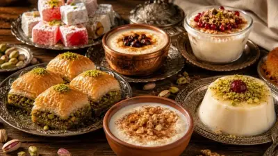 En İyi 30 Türk Tatlısı Açıklandı: Baklavayı Geçen Lezzet