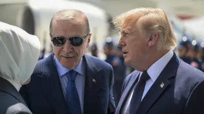Erdoğan ve Trump'ın Ankara Havalimanı'ndaki Air Force One Diyaloğu
