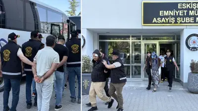 Eskişehir'de Polise Saldıran İki Aileden 5 Şüpheli Tutuklandı