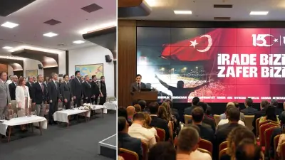 Göç İdaresi'nde 'İrade Bizim Zafer Bizim' Programı Düzenlendi
