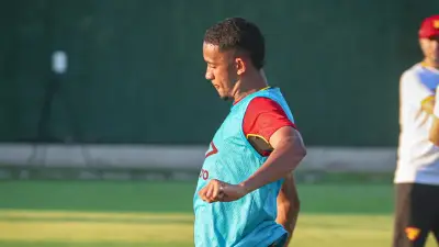 Göztepe'de yeni sezon hazırlıkları çift antrenmanla devam ediyor