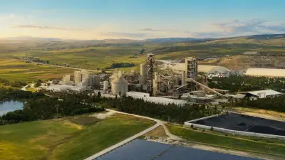 Çimsa Eskişehir Fabrikası'nda atık ısıdan elektrik üretimi tesisi devrede
