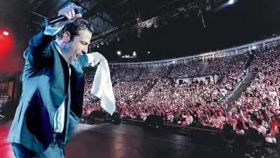 Konstantinos Argiros, Harbiye'de iki gecede on bin kişiye konser verdi