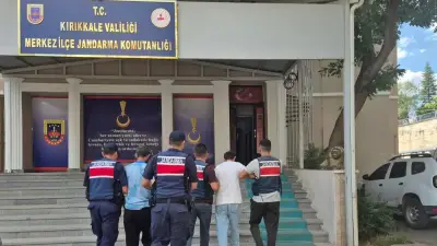 Kırıkkale'de Jandarmadan Operasyon: 4 Firari Hükümlü Yakalandı