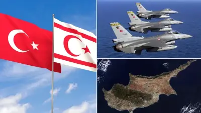 Küstah Rumlara 'Mehmetçik tepenizde' mesajı: Savaş uçakları peş peşe Kıbrıs'a havalandı