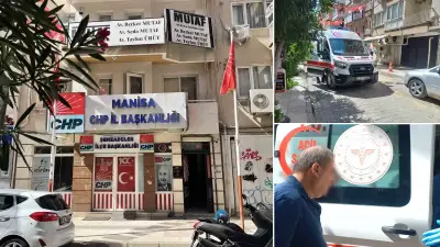 Manisa CHP İl Başkanlığı’nda iki üye arasında kavga: 1 yaralı