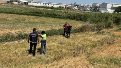 Manisa'da tarım arazisine kaçak foseptik atığı boşaltıldı