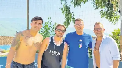 Okan Buruk ve Galatasaraylı Yıldızlar Bodrum'da Tatil Keyfi