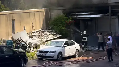 Ortaca Devlet Hastanesi'nde kazan dairesinde yangın paniği