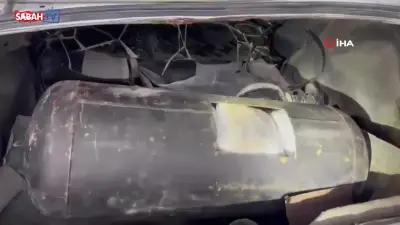 Osmaniye'de LPG tankına gizlenmiş 8 kilo 800 gram esrar ele geçirildi: 2 tutuklama