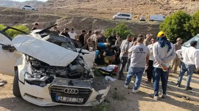 Şırnak'ta Otomobil Şarampole Devrildi: 4 Ağır Yaralı