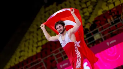 Salih Yusuf Yazıcı U20 Avrupa Güreş Şampiyonu Oldu
